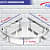 Stainless Steel Bathroom Shelf - rear_view