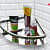 Stainless Steel Bathroom Shelf - left_view