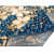 Royal Blue Carpet Floral Print - top_view
