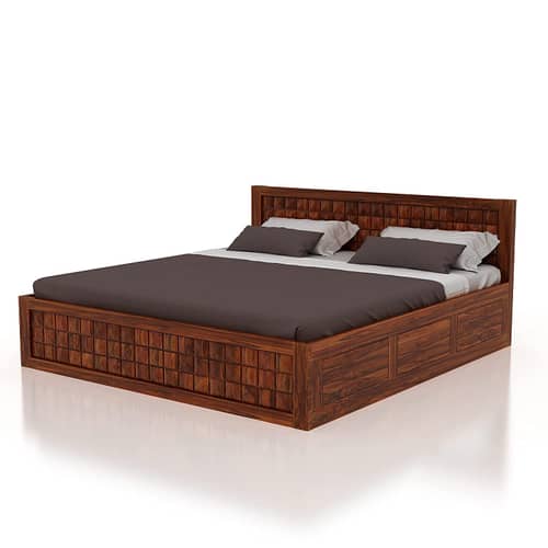 Aberdeen Wooden King Size Storable Bed