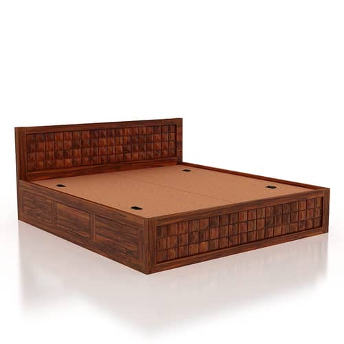 Aberdeen Wooden King Size Storable Bed