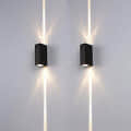 10W (Rectangular Cube) Updown Wall Light - front_view