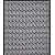 Double Cotton Bed-sheet Black and White Print - front_view