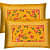 Jaipuri Printed Double Bed-sheet (Yellow) - left_view