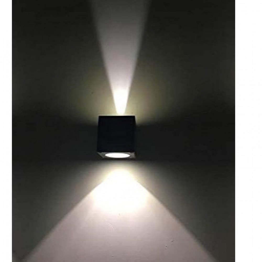 6W (2 Diff Beam) Square Updown Wall Light - photo