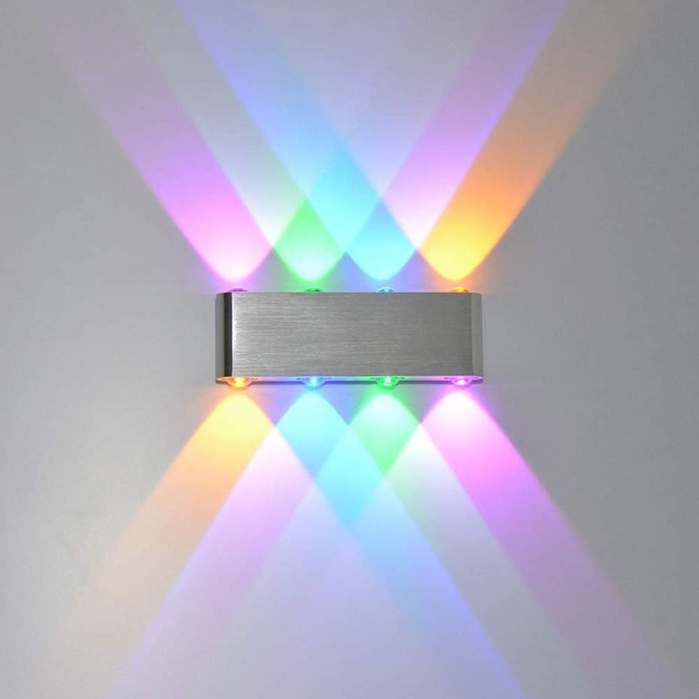 8W 'U' Beam (Multi Color) Updown Wall Light - photo