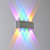 8W 'U' Beam (Multi Color) Updown Wall Light - front_view