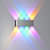 8W 'U' Beam (Multi Color) Updown Wall Light - top_view