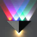 5W Triangular (Multi Color) Updown Wall Light - photo