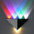 5W Triangular (Multi Color) Updown Wall Light - front_view