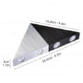 5W Triangular (Multi Color) Updown Wall Light - rear_view