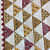 Cotton Bed Sheet Geometric and Floral Print - left_view