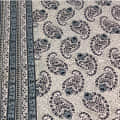 King Keri Print Cotton Double Bed-sheet - top_view