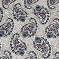 King Keri Print Cotton Double Bed-sheet - rear_view