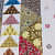 Cotton Bed Sheet (Geometric print) - top_view