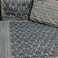 Cotton Printed Bed Sheet (blue) - photo