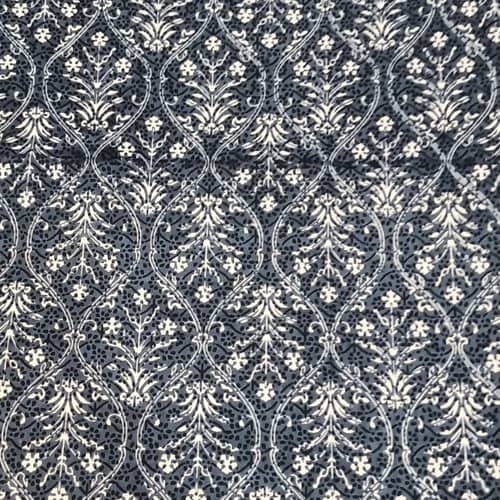 Cotton Printed Bed Sheet (blue)