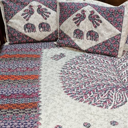 Beautiful Cotton Printed Bed Sheet