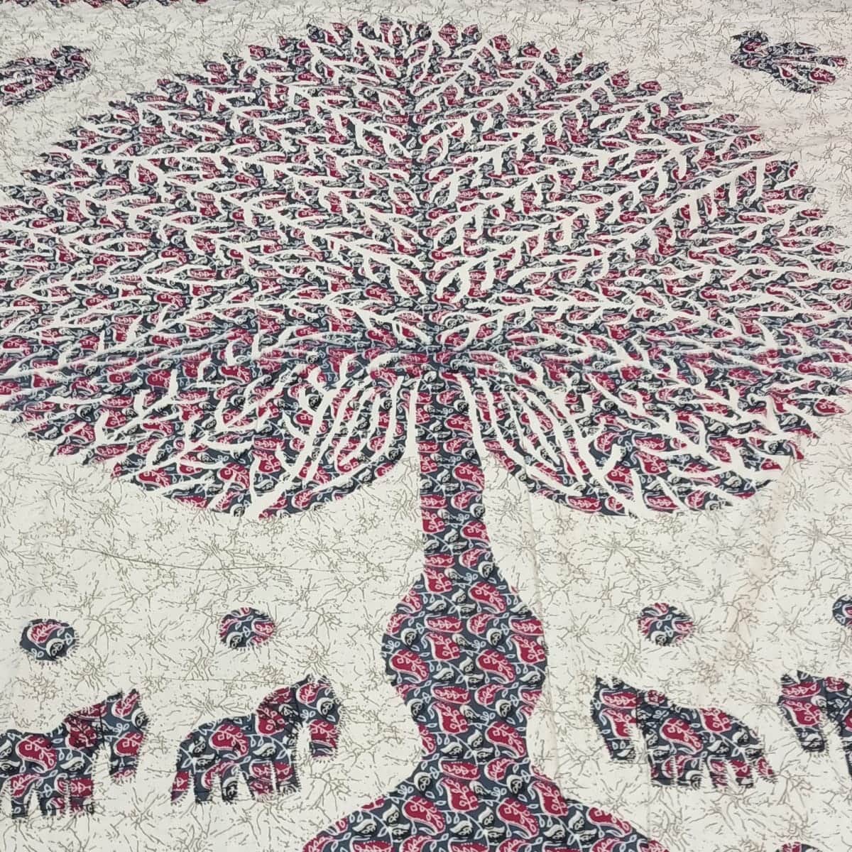 Beautiful Cotton Printed Bed Sheet - front_view