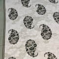 Cotton Bed Sheet (Beige) - top_view