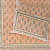 Cotton Printed  Bed Sheet ( Peach ) - photo