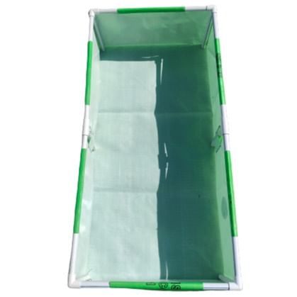 Green Rectangular Terrace Gardening HDPE Grow Bags