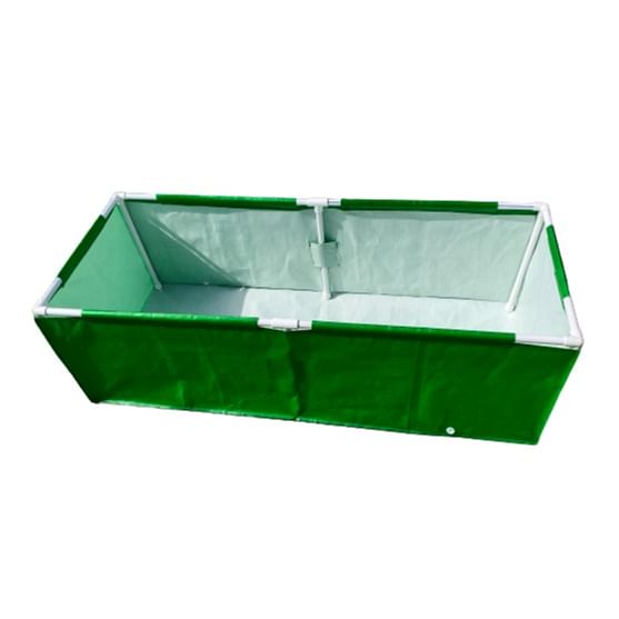 Green Rectangular Terrace Gardening HDPE Grow Bags