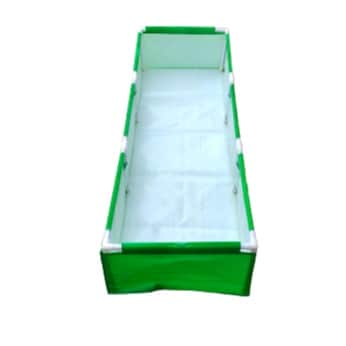 Terrace Gardening Rectangular Grow Bags for Vegetable and Plants 5 X 2 X 1 feet - top_view