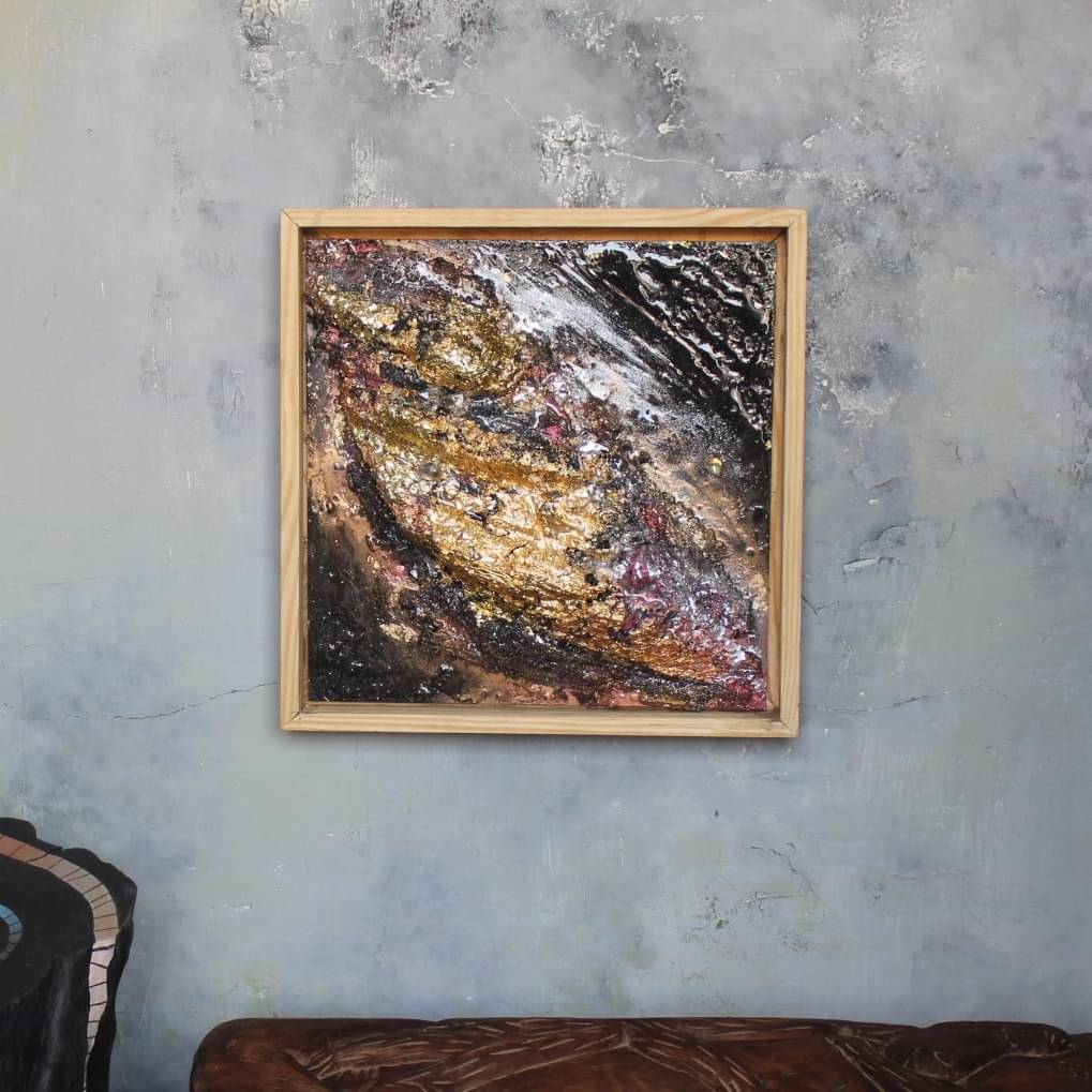 Stylish Mix Media Wall Art