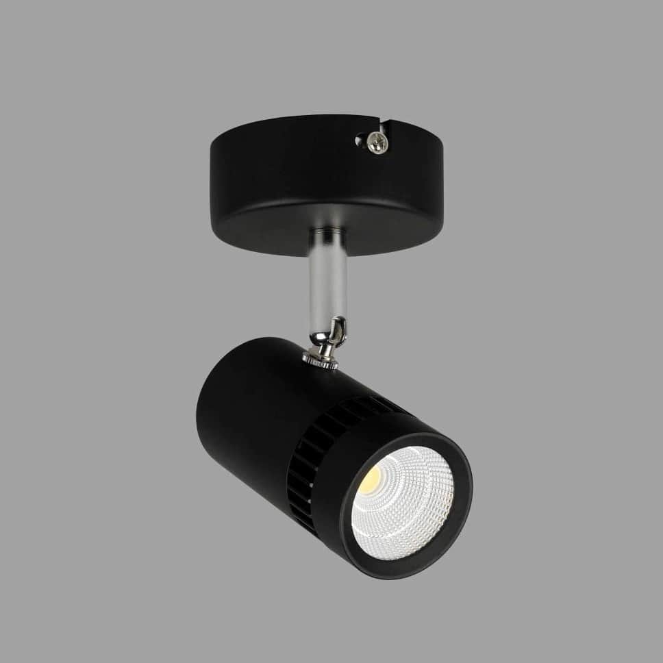 LED 3-Watt COB Wall Spot/Focus (White) - top_view