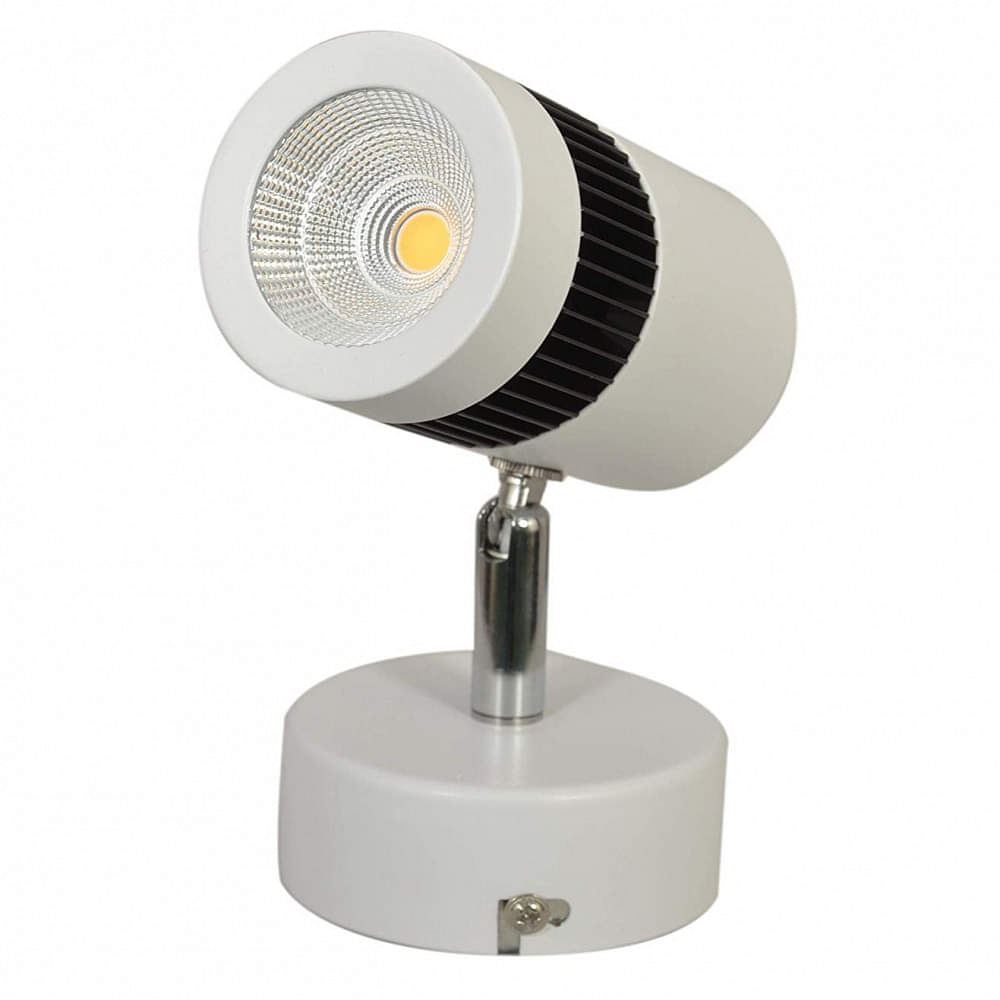 LED 6-Watt COB Wall Spot Light with White Metalic Body - photo