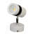 LED 6-Watt COB Wall Spot Light with White Metalic Body - front_view
