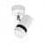 LED 6-Watt COB Wall Spot Light with White Metalic Body - top_view