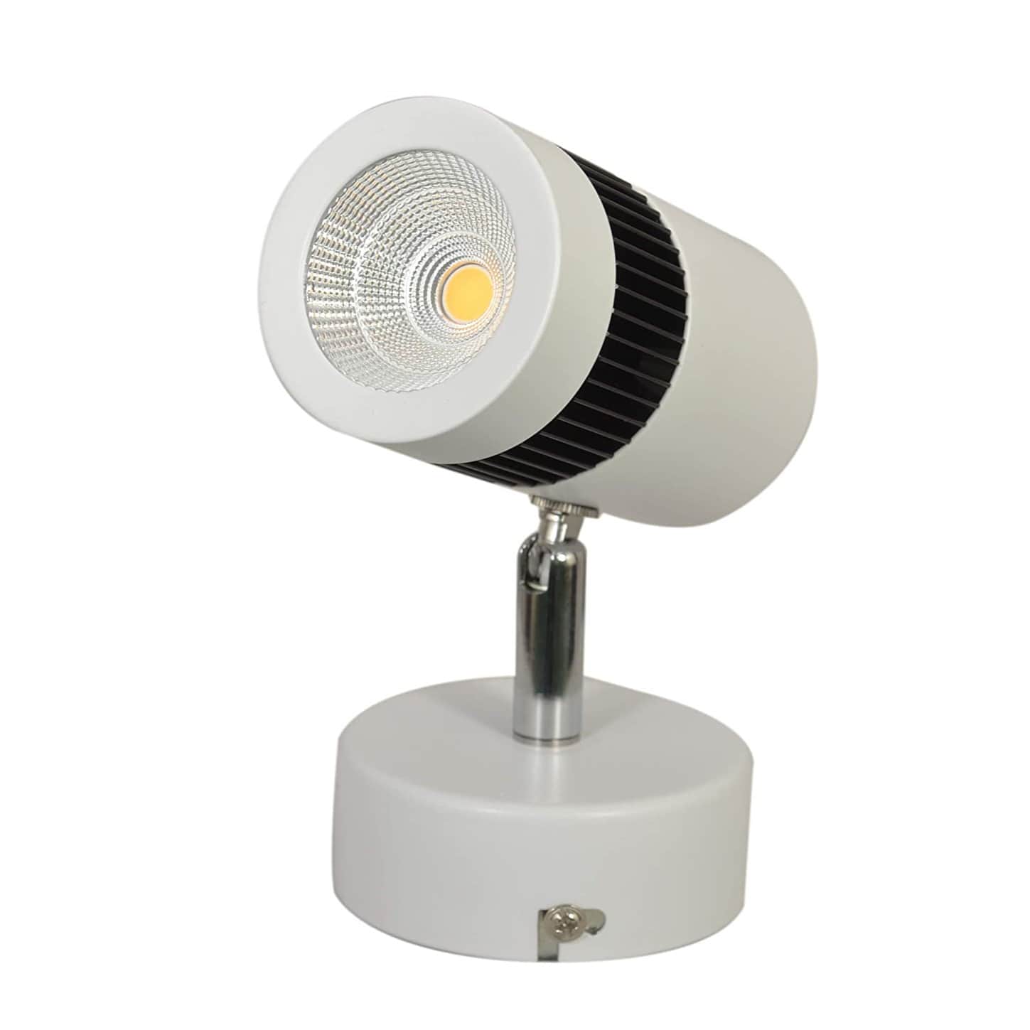 LED Cool White 9W Spot Light - front_view