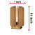 Modern design wood lamp table yplamp 24 - left_view