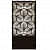 Leaf Pattern design wood lamp table yplamp 25 - front_view