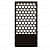 Honeycomb design wood lamp table yplamp 29 - front_view
