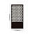 Honeycomb design wood lamp table yplamp 29 - rear_view