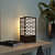 Honeycomb design wood lamp table yplamp 29 - left_view
