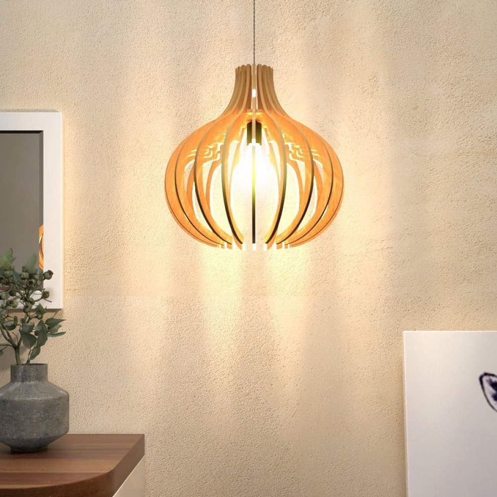 Modern wood pendant lamp yplamp 30 - photo