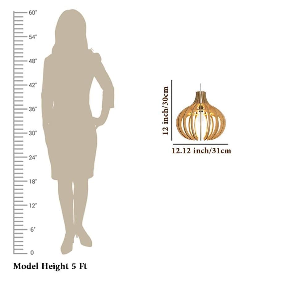 Modern wood pendant lamp yplamp 30 - rear_view