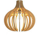Modern wood pendant lamp yplamp 30 - left_view