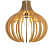 Modern wood pendant lamp yplamp 30 - left_view