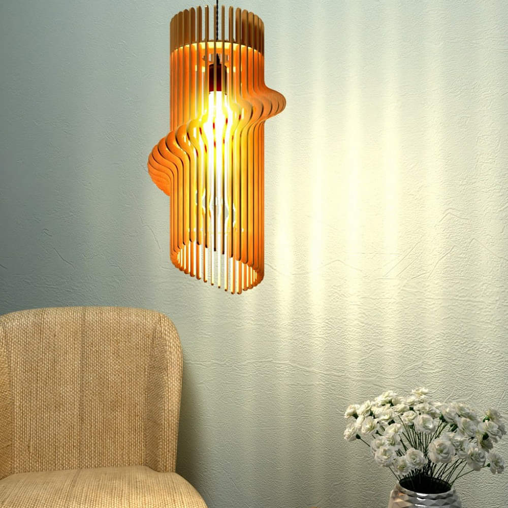 Modern wood pendant lamp yplamp 31 - photo