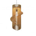Modern wood pendant lamp yplamp 31 - left_view