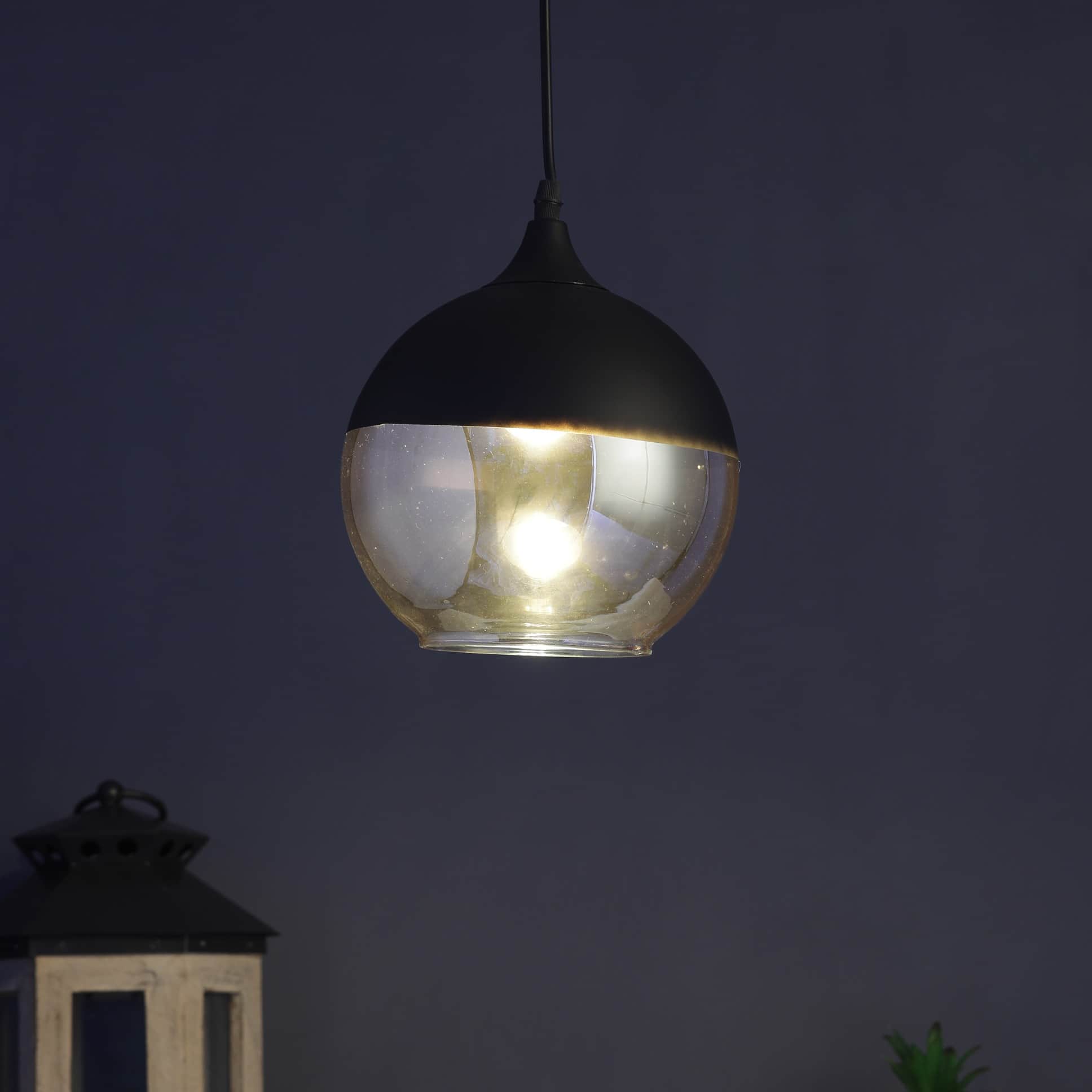Black Glass Wall Sconces Lights- M-52-H/L - Without Bulb - rear_view