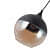 Black Glass Wall Sconces Lights- M-52-H/L - Without Bulb - right_view