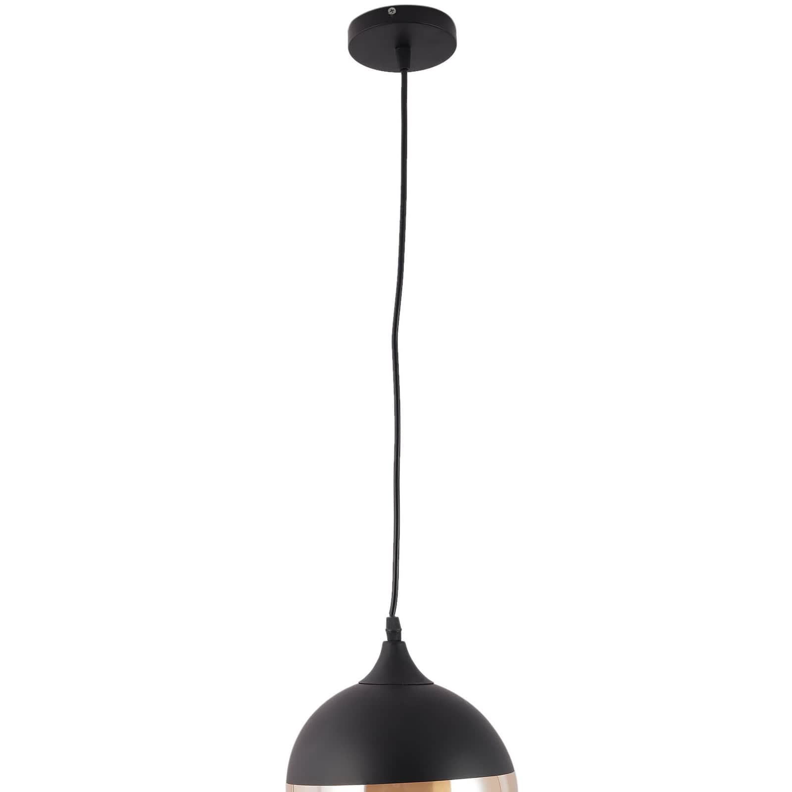 Black Glass Wall Sconces Lights- M-52-H/L - Without Bulb - bottom_view