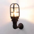 Black Metal Outdoor Wall Light OZW-1112-Outdoor - Without Bulb - rear_view