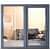 2 Way Aluminium Window - top_view